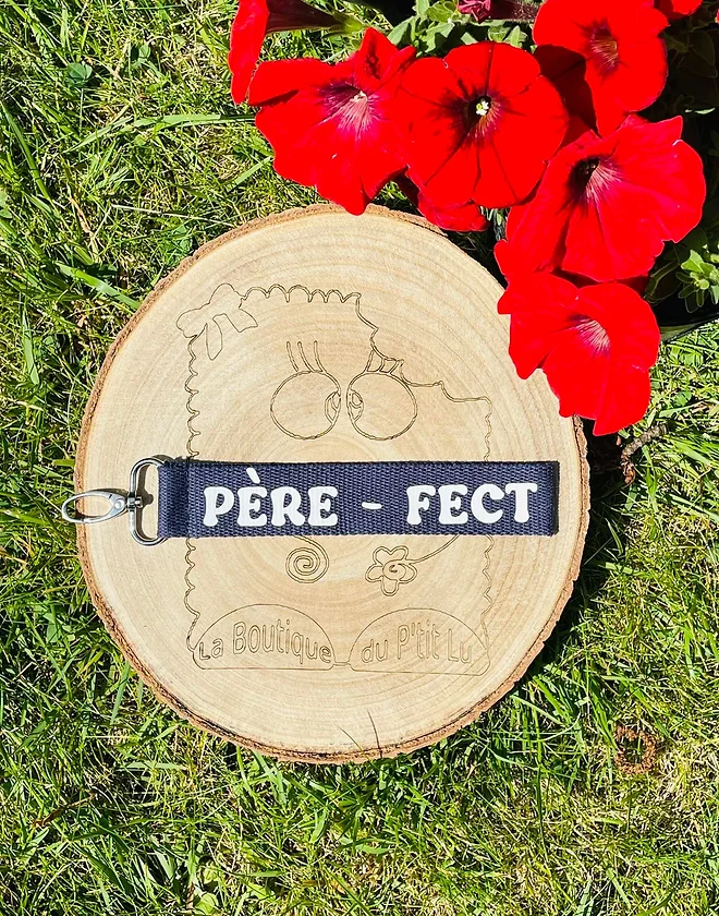 Porte-clés "Père-Fect " 