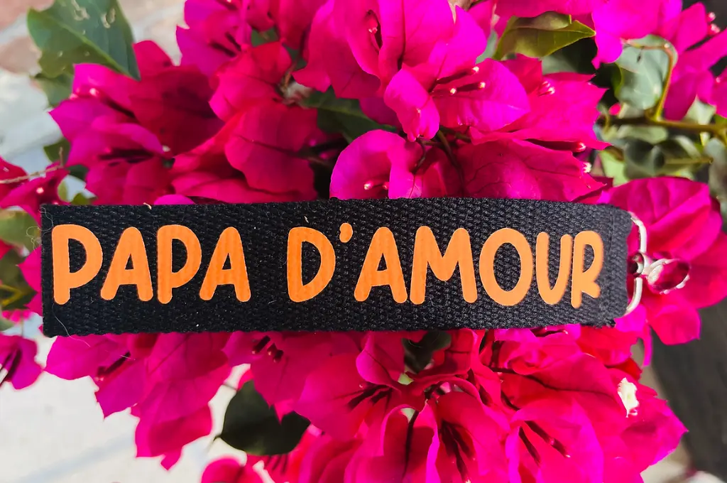 Porte-clés "Papa d'amour " 