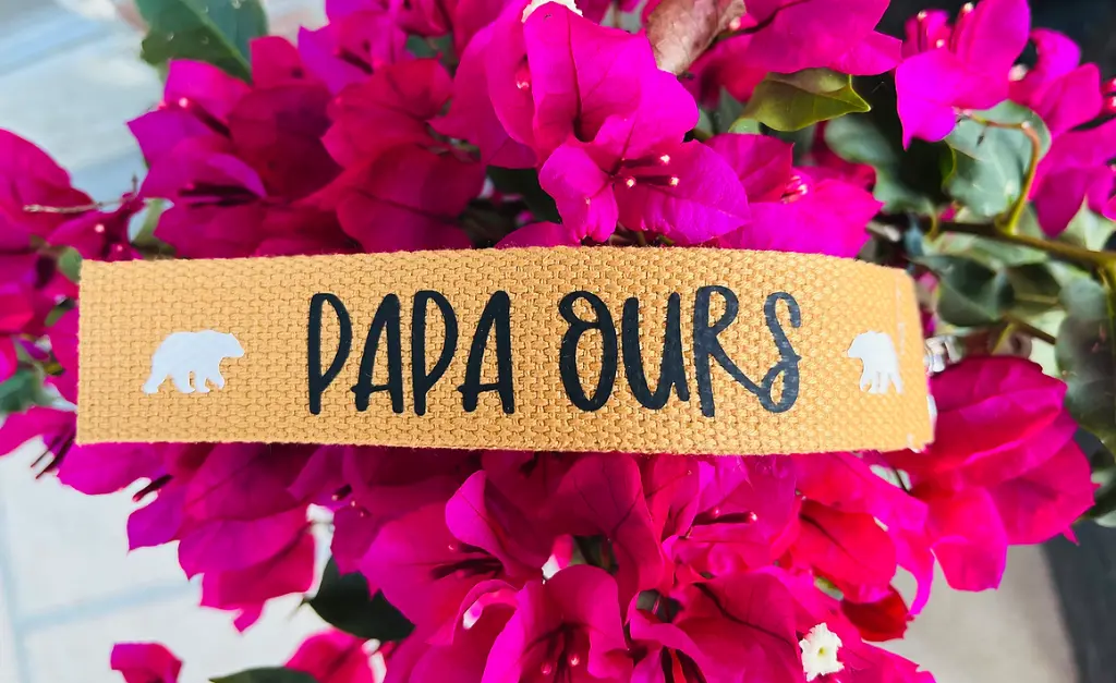 Porte-clés "Papa Ours " 