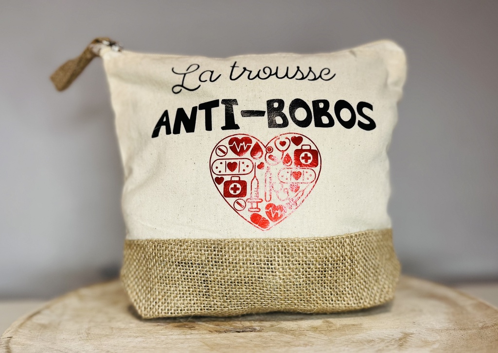 Pochette à médicaments "Trousse Anti-bobos"  