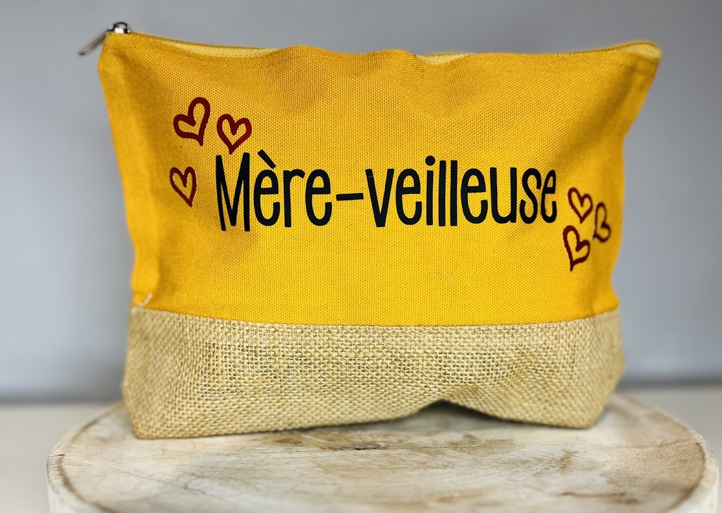 Pochette  "Mère-Veilleuse"   Jaune