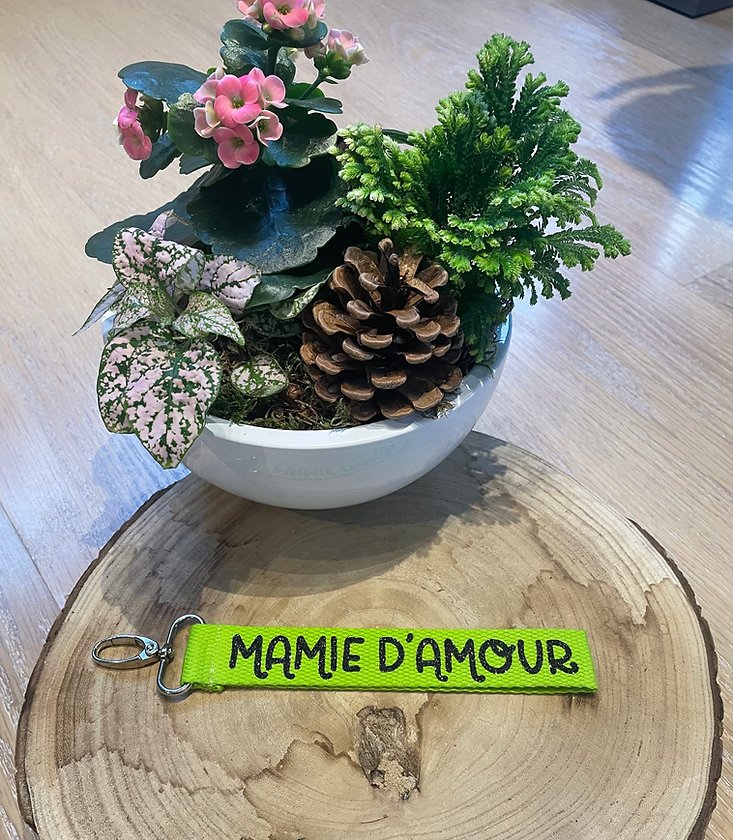 Porte-clés "Mamie d'Amour" 