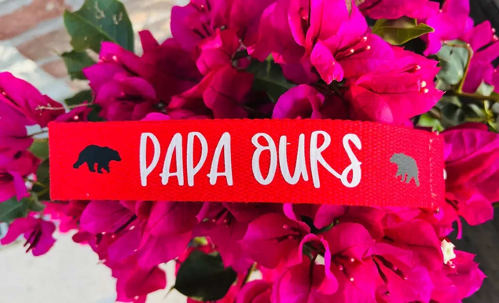 Porte-clés "Papa Ours " 