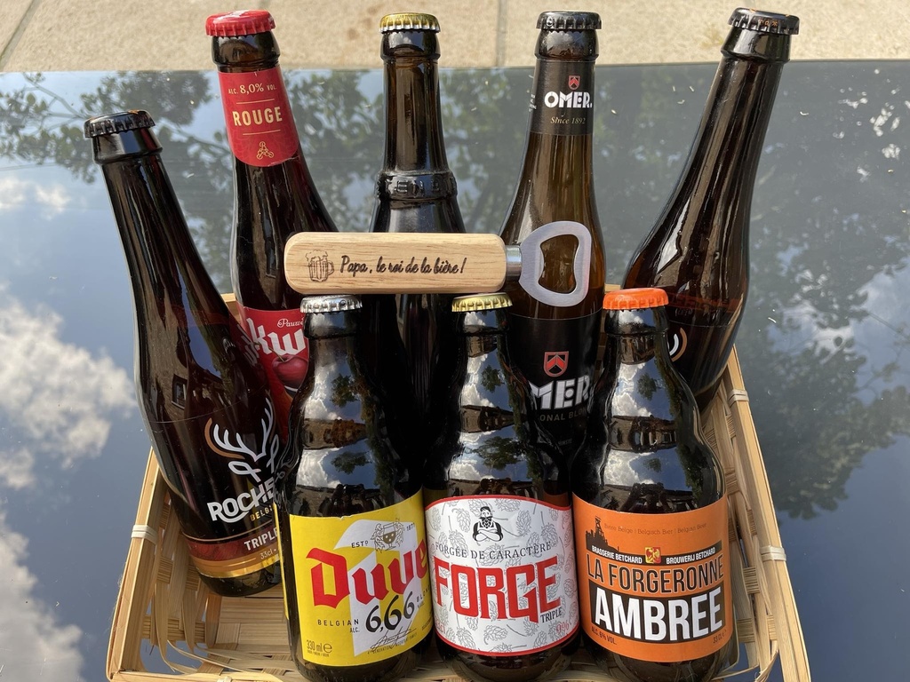 Coffret de bières XL "Papa, le roi de la bière !"      